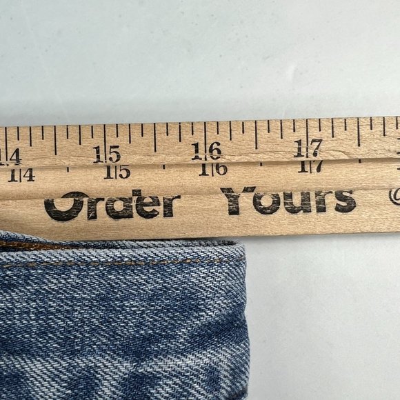 J Brand Jeans Women's 28 Tate Boyfriend Senska Destruct Blue Distressed Denim - Picture 16 of 16